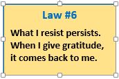 Universal Law #6